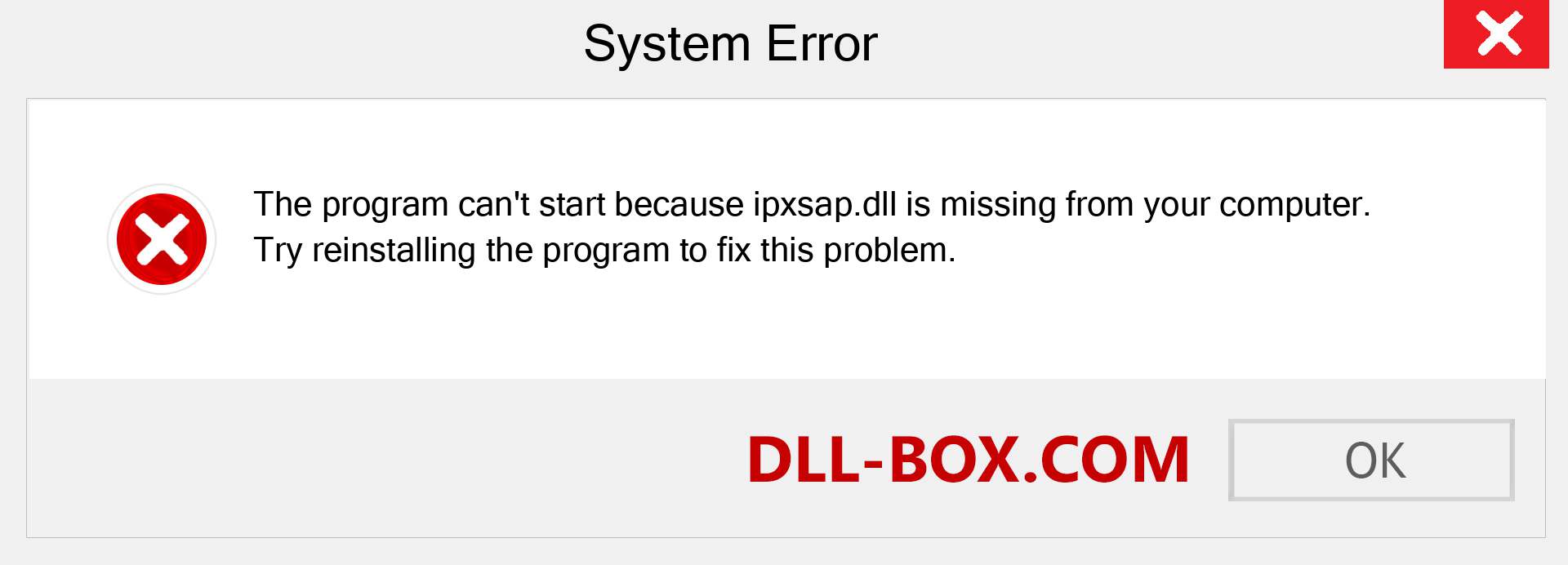  ipxsap.dll file is missing?. Download for Windows 7, 8, 10 - Fix  ipxsap dll Missing Error on Windows, photos, images