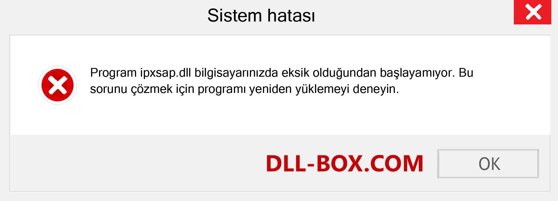 ipxsap.dll dosyası eksik mi? Windows 7, 8, 10 için İndirin - Windows'ta ipxsap dll Eksik Hatasını Düzeltin, fotoğraflar, resimler